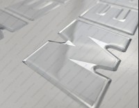 Mercury Raised Domed 3D Decals Chrome/White 22" x 2.5" 2pcs. Mercury Raised Domed 3D Decals Chrome/White 22" x 2.5" 2pcs.